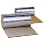 Fieltros - Fieltros flexibles de lana de roca.  Pueden ser sin revestimientos, con papel Kraft en una de sus caras o con foil de aluminio reforzado con hilos de vidrio y papel Kraft.