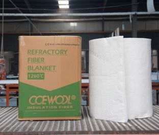 Manta de fibra cer&aacute;mica